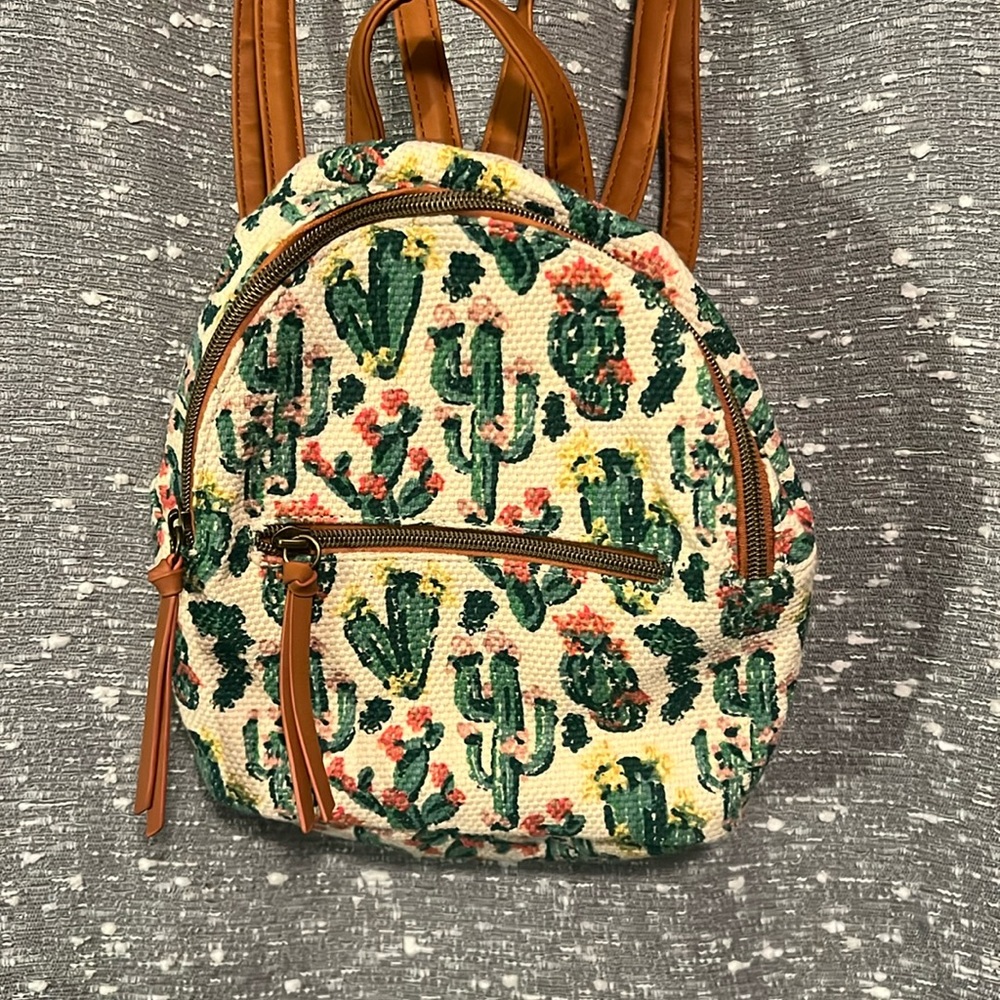 Small Cactus Backpack
